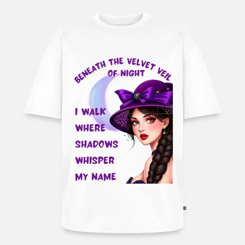 Bebeath das Samttal - Unisex Premium Oversized Bio T-Shirt - Weiß