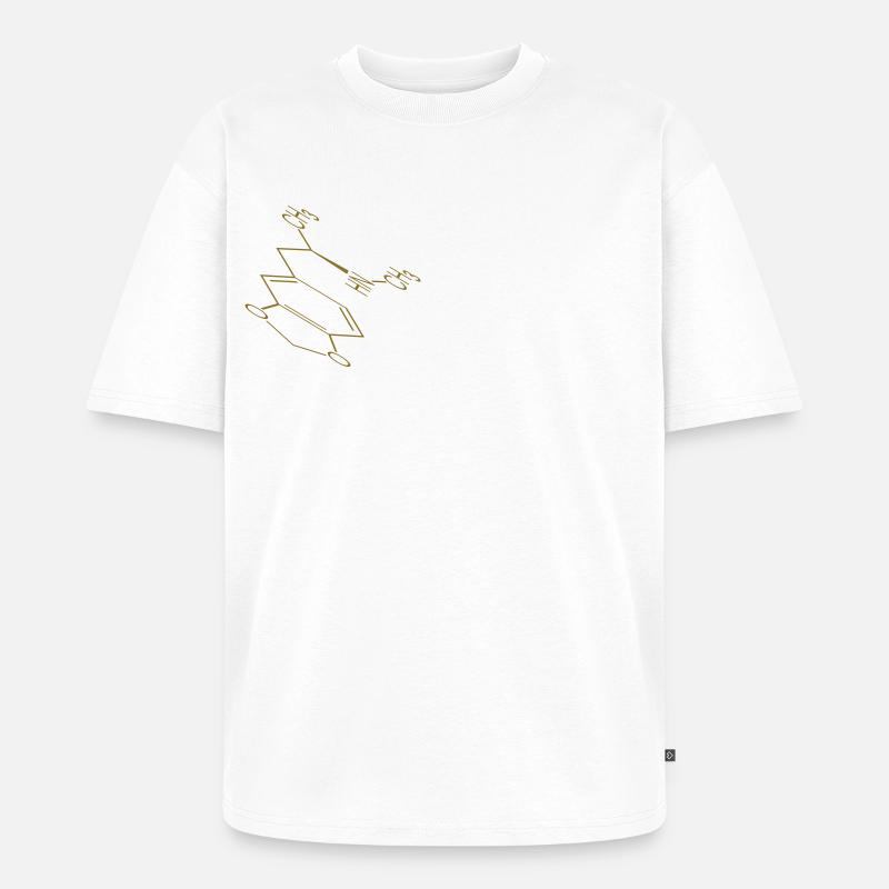 mdma ecstasy - Unisex Premium Oversized Bio T-Shirt - Weiß
