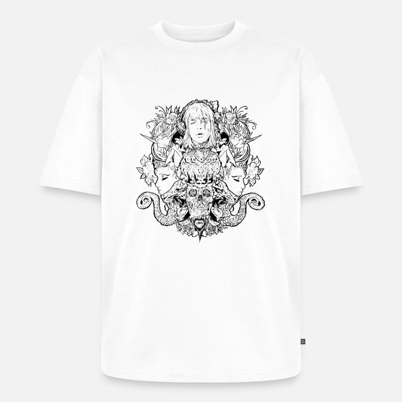 Invictus - Unisex Premium Oversized Bio T-Shirt - Weiß