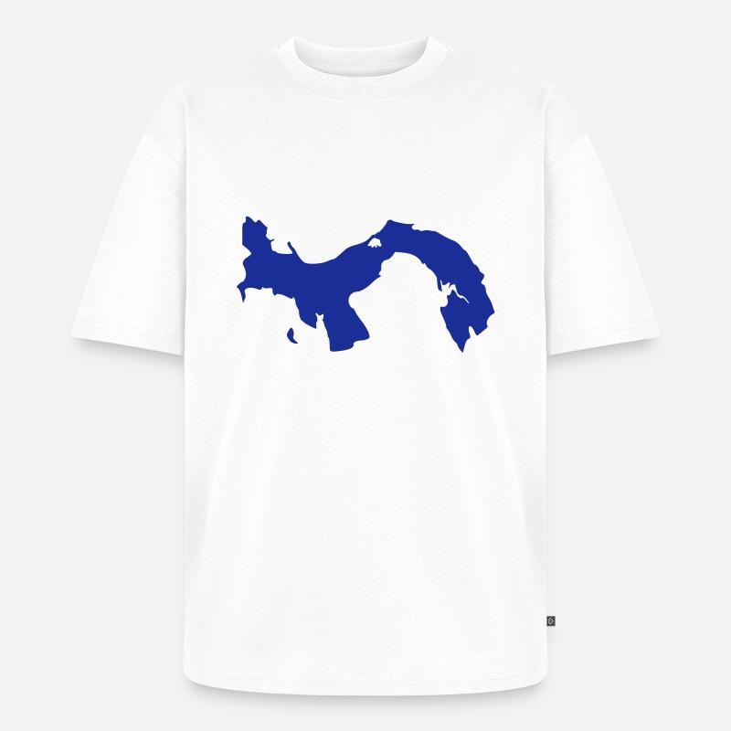 Panama - Unisex Premium Oversized Bio T-Shirt - Weiß