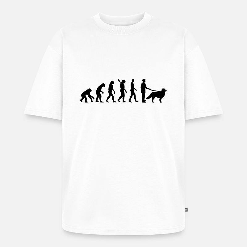 Bernese mountain - T-shirt Premium bio oversize Unisexe - blanc