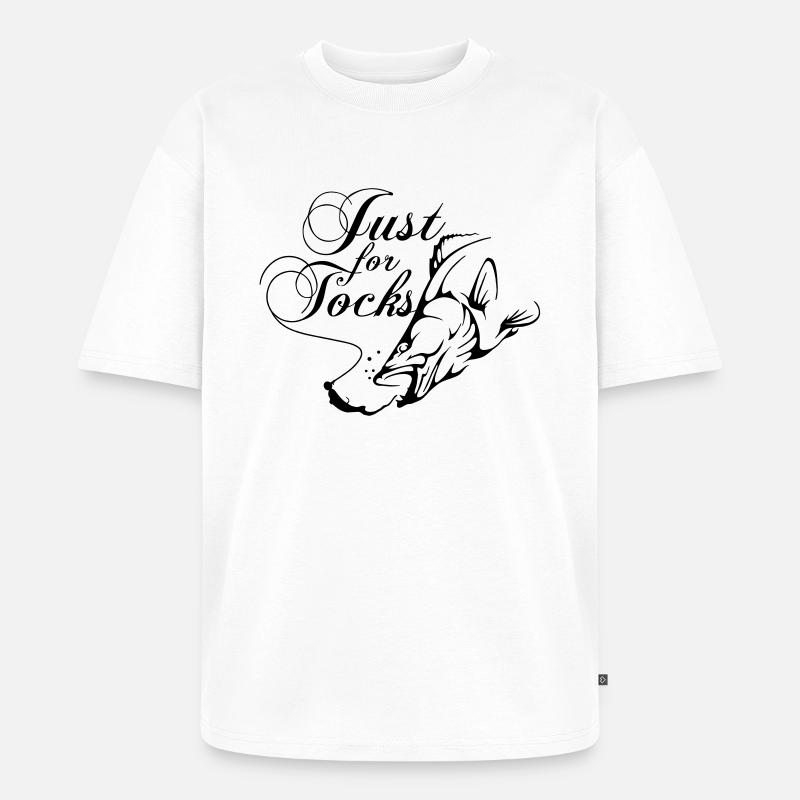 Just for tocks - Unisex Premium Oversized Bio T-Shirt - Weiß