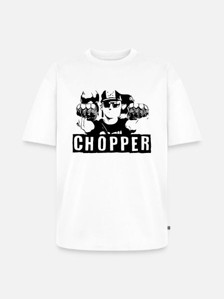 Chopper - Unisex Premium Oversized Bio T-Shirt - Weiß