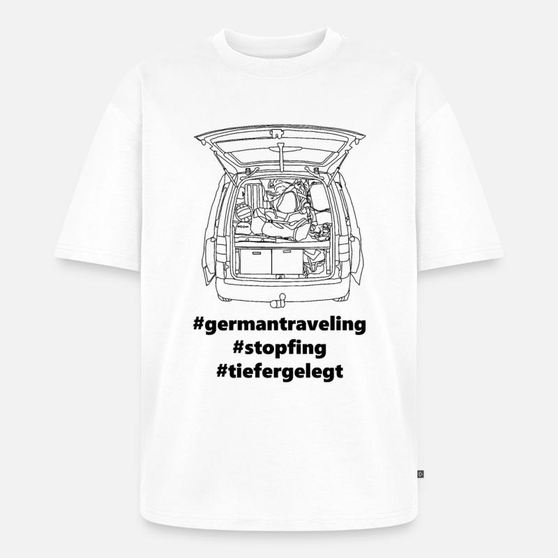 #NumberTwo - Unisex Premium Oversized Bio T-Shirt - Weiß