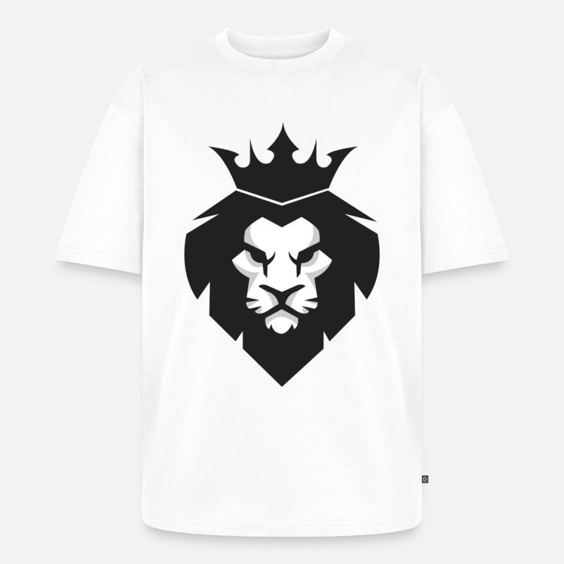 DER PRINZ - Unisex Premium Oversized Bio T-Shirt - Weiß