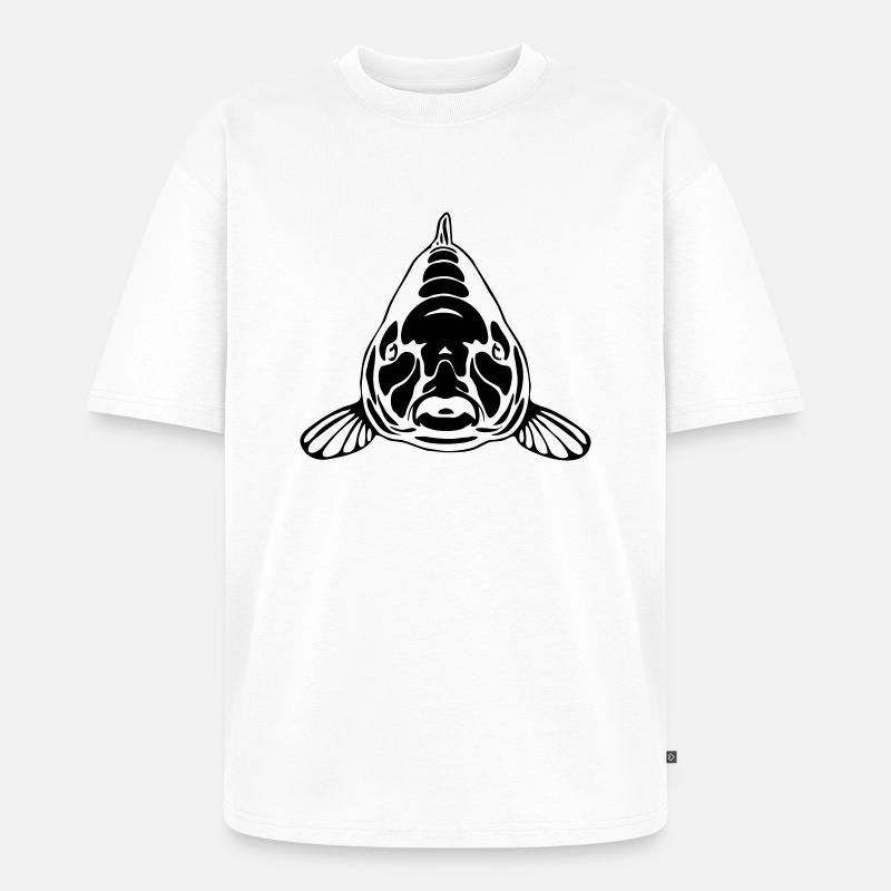 CARP - Unisex Premium Oversized Bio T-Shirt - Weiß