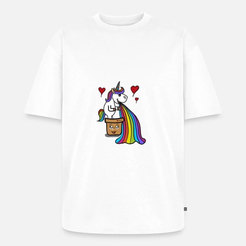 Mr. Cacaful - Unisex Premium Oversized Bio T-Shirt - Weiß