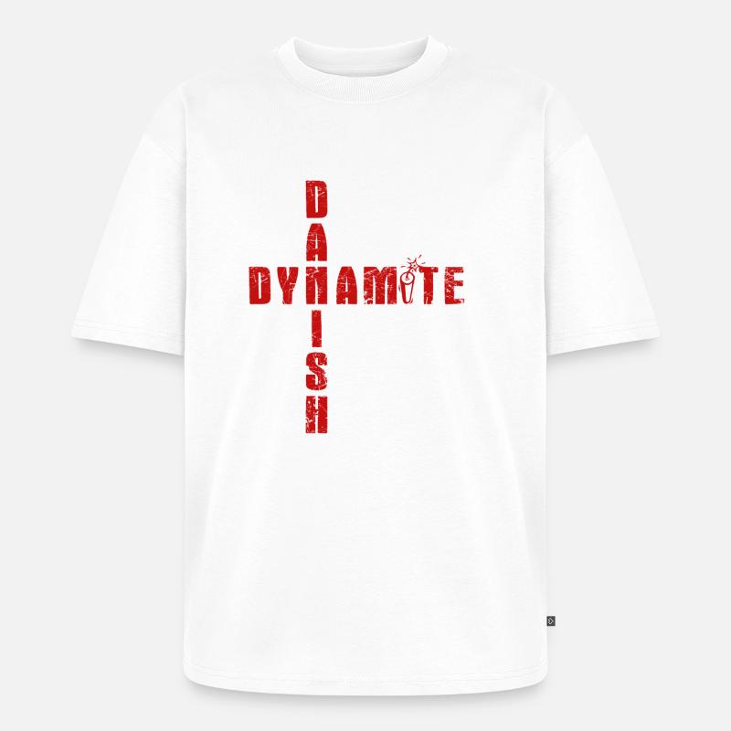 Danish Dynamite - Unisex Premium Oversized Bio T-Shirt - Weiß