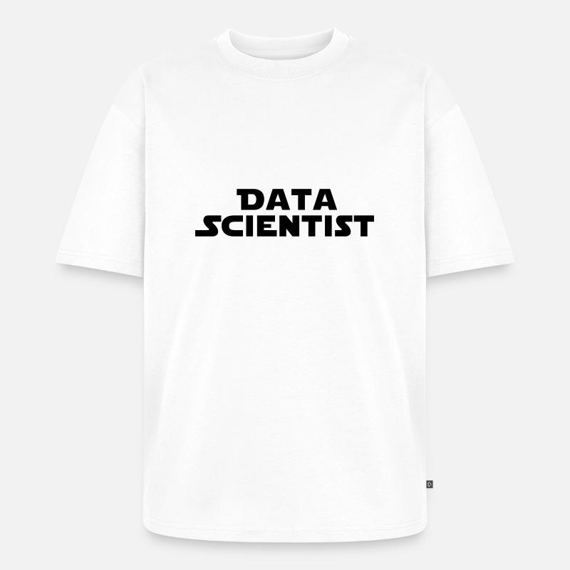 Data Scientist - Unisex Premium Oversized Bio T-Shirt - Weiß