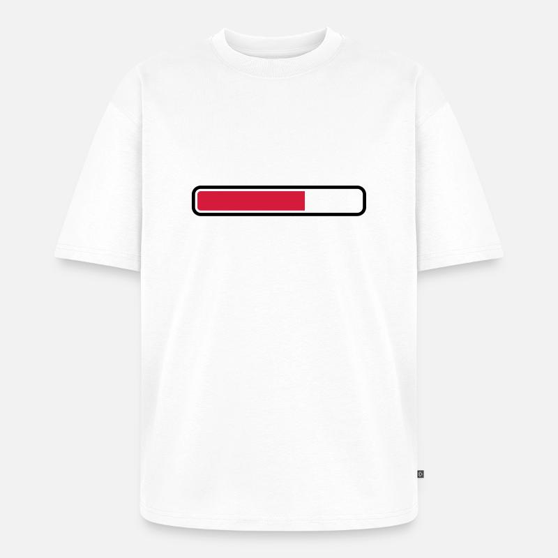 loading_1___f2 - Unisex Premium Oversized Bio T-Shirt - Weiß