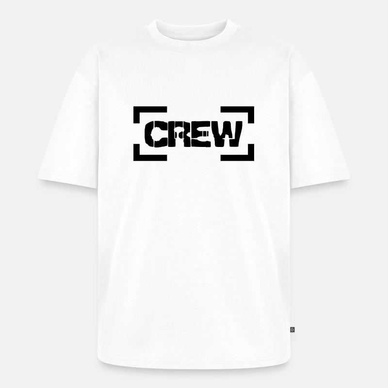 l'équipage - T-shirt Premium bio oversize Unisexe - blanc