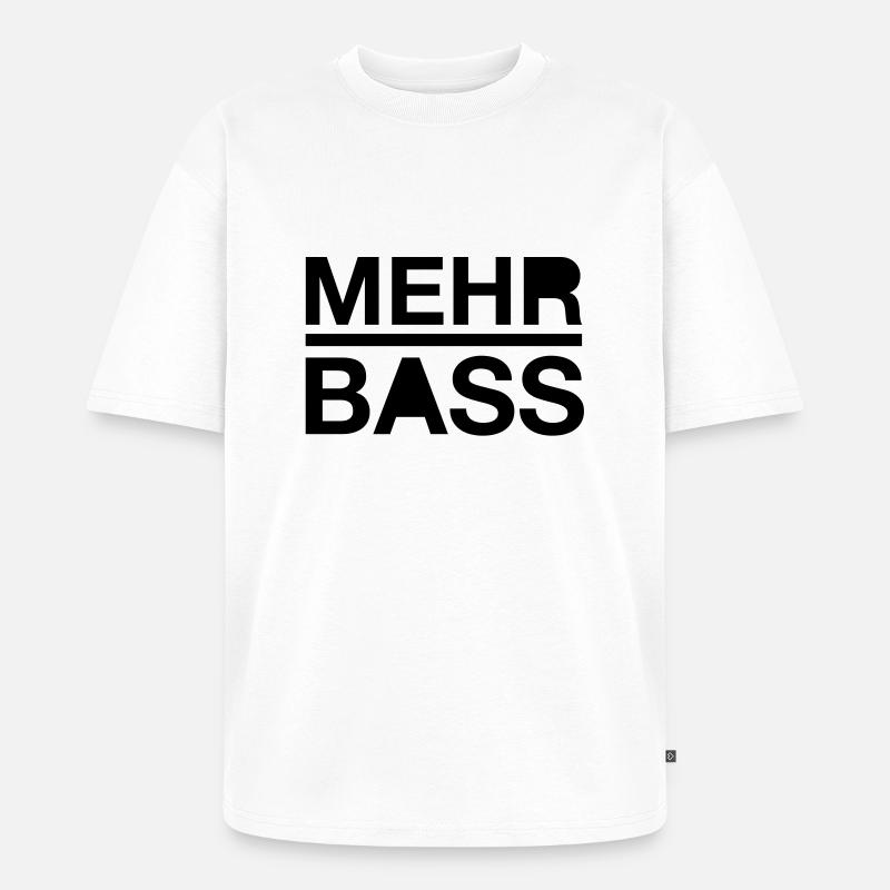 Plus basse - T-shirt Premium bio oversize Unisexe - blanc