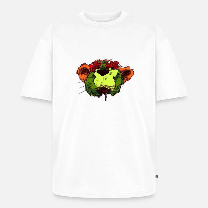 Springtime - Unisex Premium Oversized Bio T-Shirt - Weiß