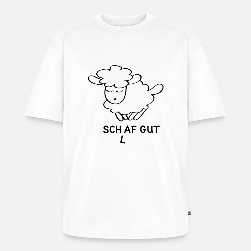 (l)af gut - Unisex Premium Oversized Bio T-Shirt - Weiß