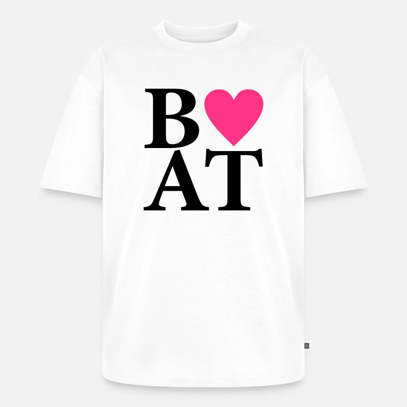 Boot - Unisex Premium Oversized Bio T-Shirt - Weiß