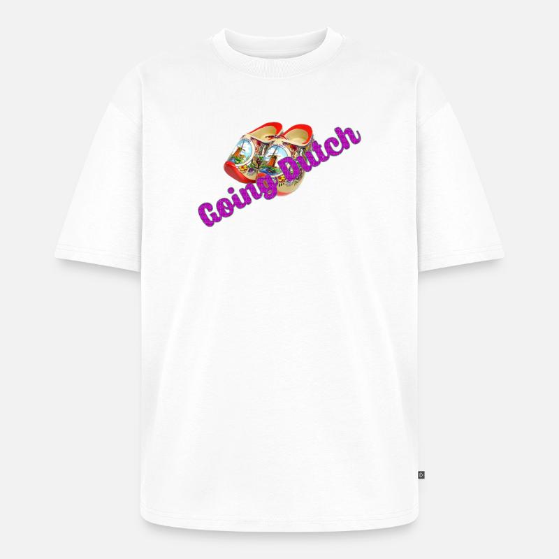 Going Dutch - Unisex Premium Oversized Bio T-Shirt - Weiß