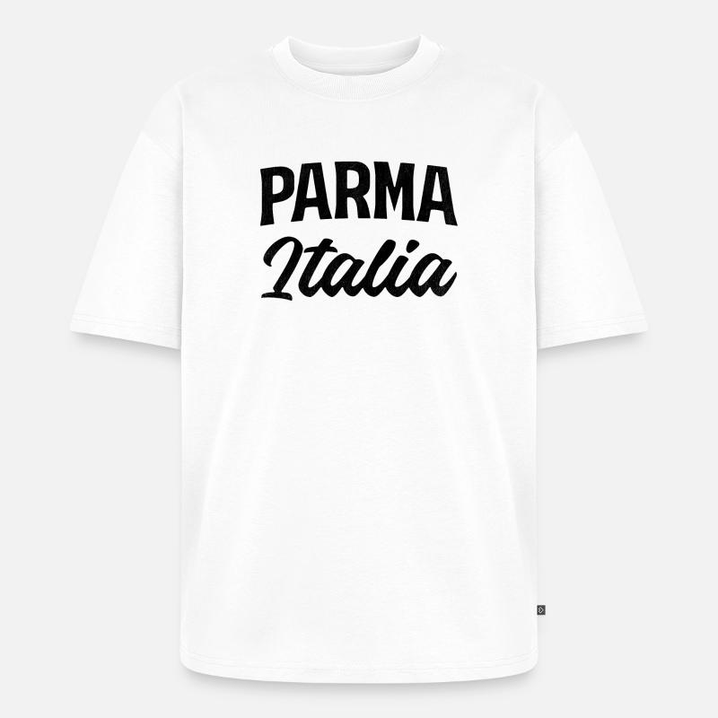 Parma Emilia-Romagna - Unisex Premium Oversized Bio T-Shirt - Weiß