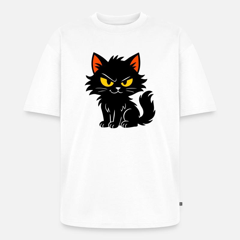 Sweet kitten - Unisex Premium Oversized Organic T-Shirt - white