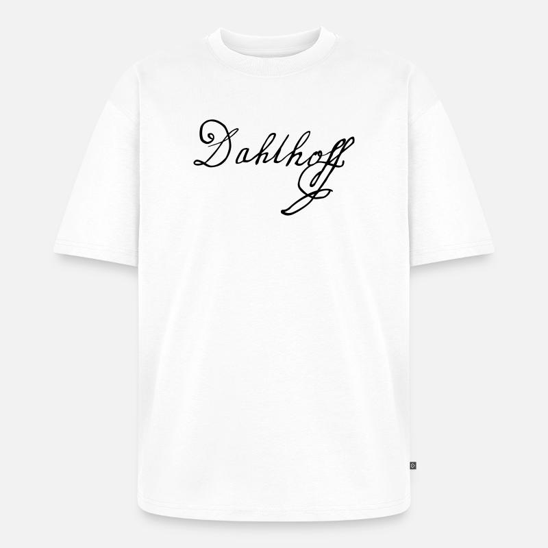 Dahlhoff - Unisex Premium Oversized Bio T-Shirt - Weiß
