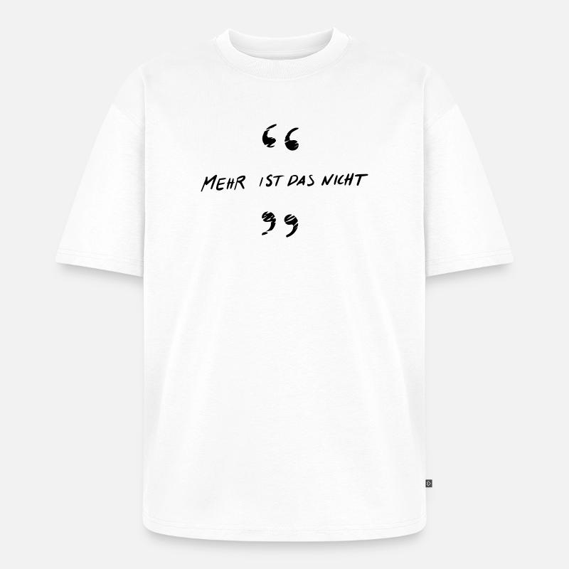 C’est tout ce que c’est - T-shirt Premium bio oversize Unisexe - blanc