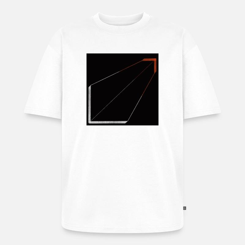 Silent Structure - Unisex Premium Oversized Bio T-Shirt - Weiß