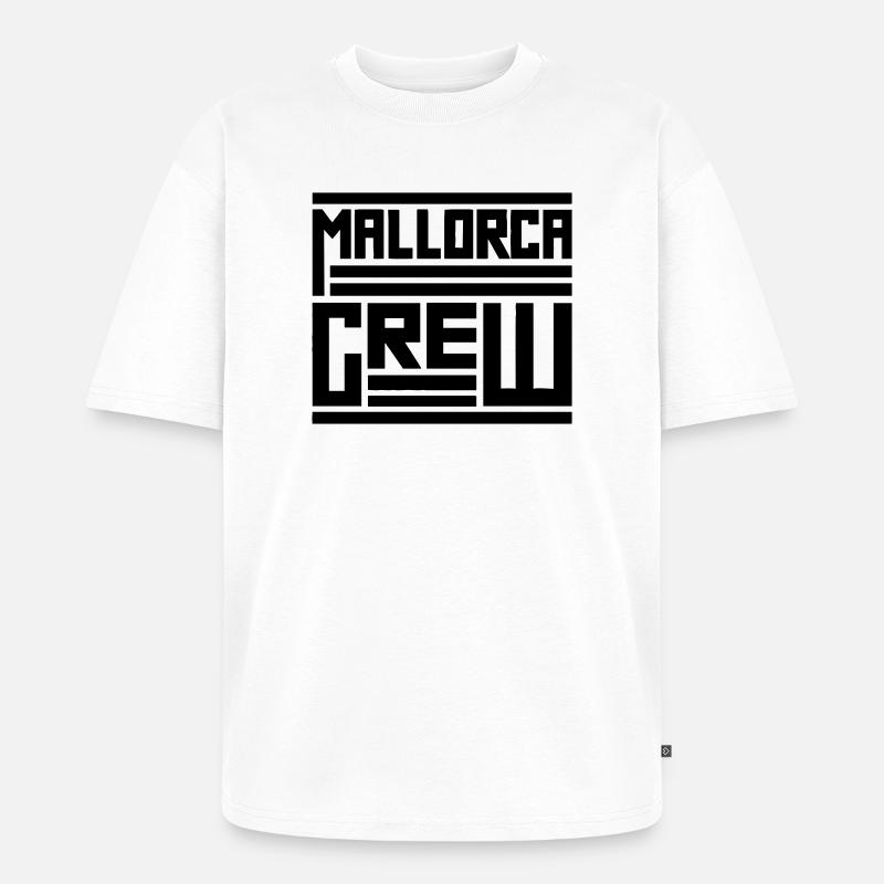 Mallorca crew - Unisex Premium Oversized Bio T-Shirt - Weiß