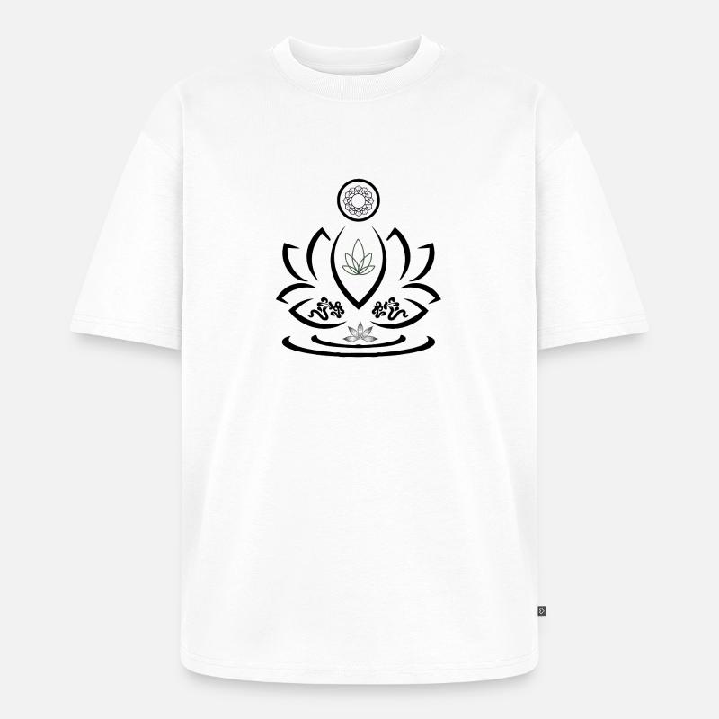 Modèles de l’Est - T-shirt Premium bio oversize Unisexe - blanc
