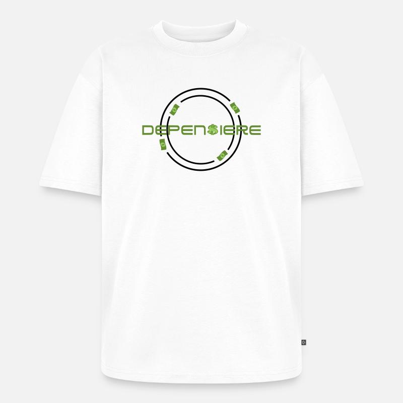 Spender - Unisex Premium Oversized Bio T-Shirt - Weiß
