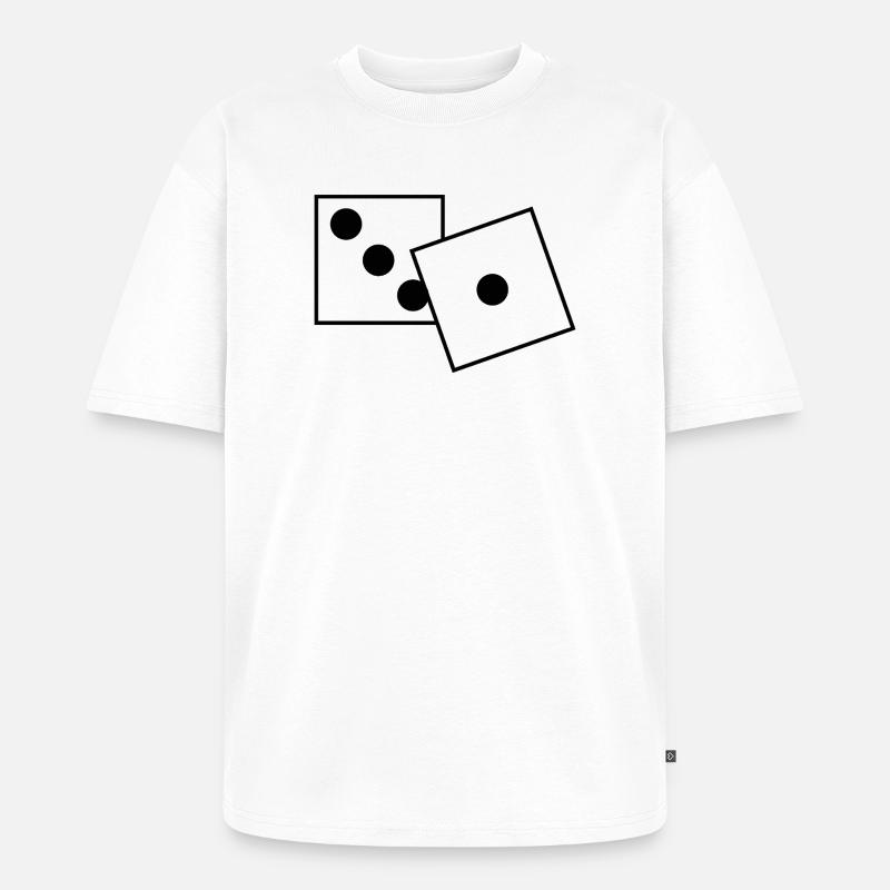 sagt - Unisex Premium Oversized Bio T-Shirt - Weiß