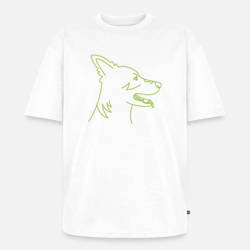 AmarokGeist - Unisex Premium Oversized Bio T-Shirt - Weiß
