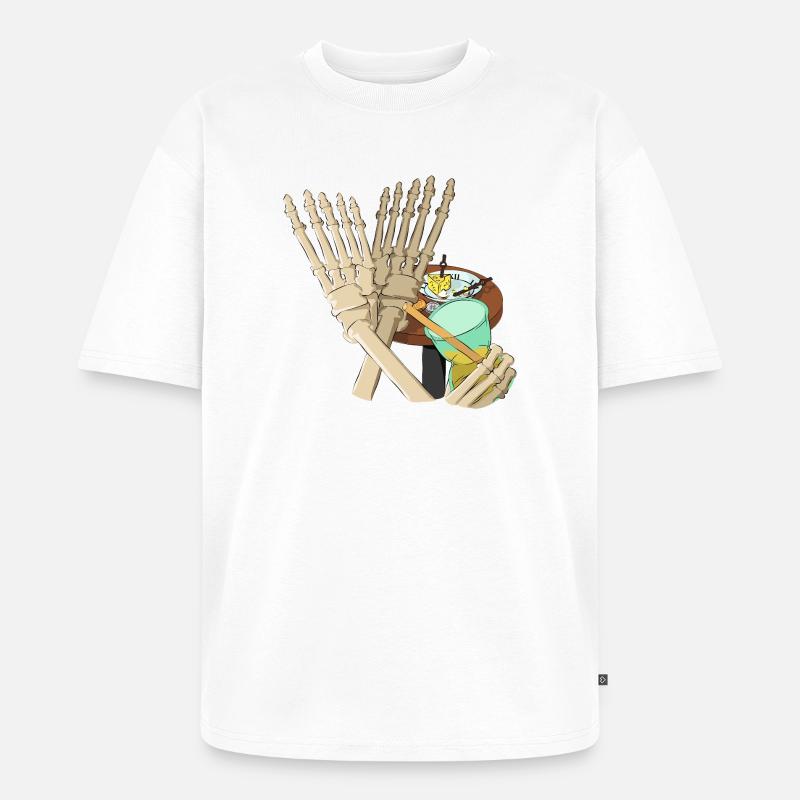 Éternité - T-shirt Premium bio oversize Unisexe - blanc
