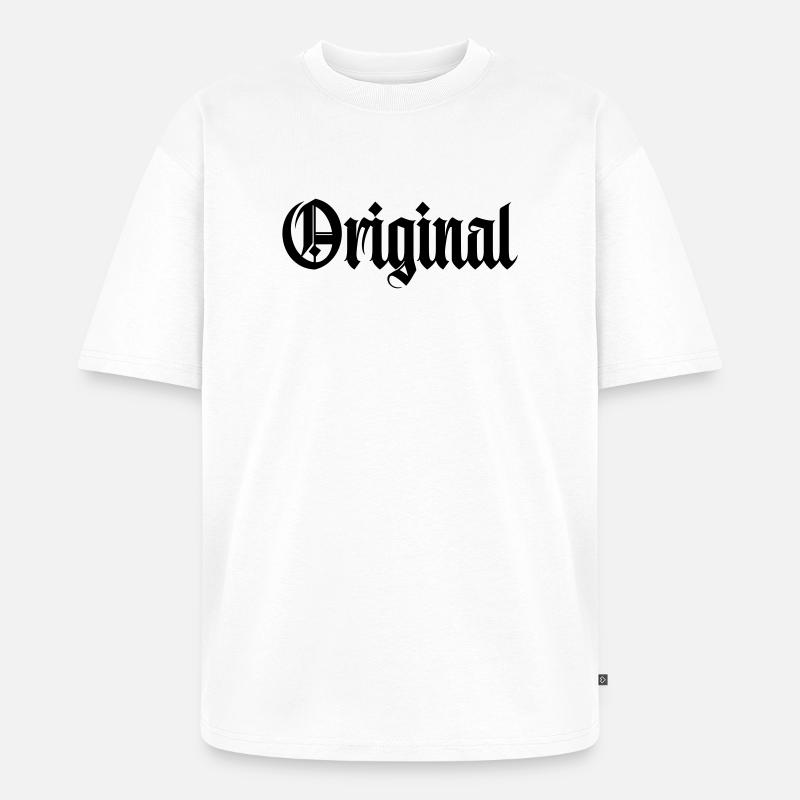 Original - Unisex Premium Oversized Bio T-Shirt - Weiß