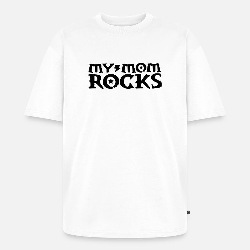 Mama - Unisex Premium Oversized Bio T-Shirt - Weiß