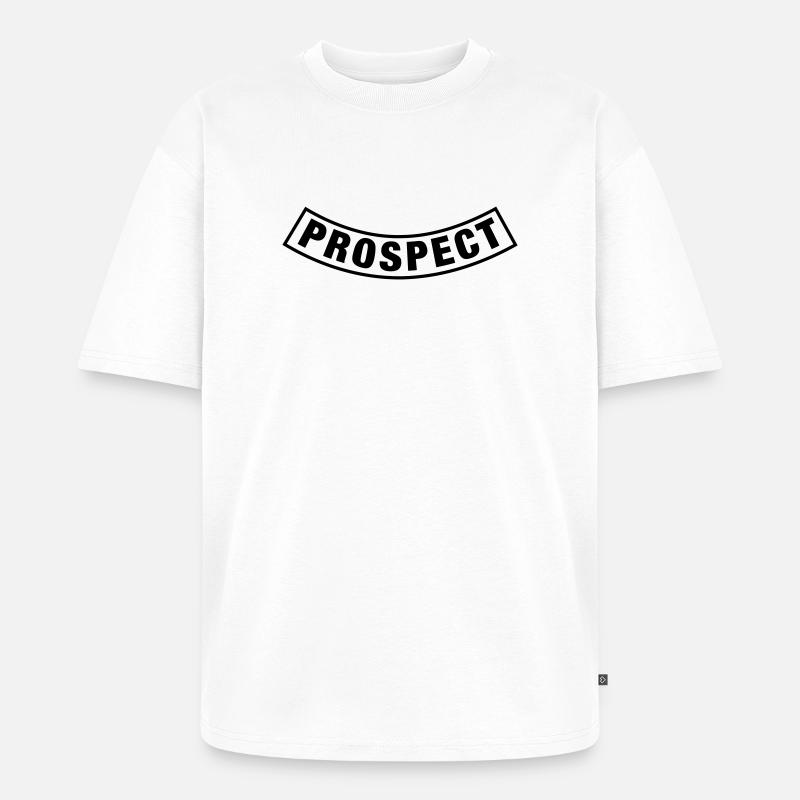 Prospect Batch - Unisex Premium Oversized Bio T-Shirt - Weiß