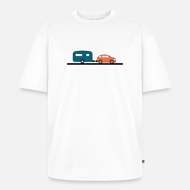 Auto - Unisex Premium Oversized Bio T-Shirt - Weiß