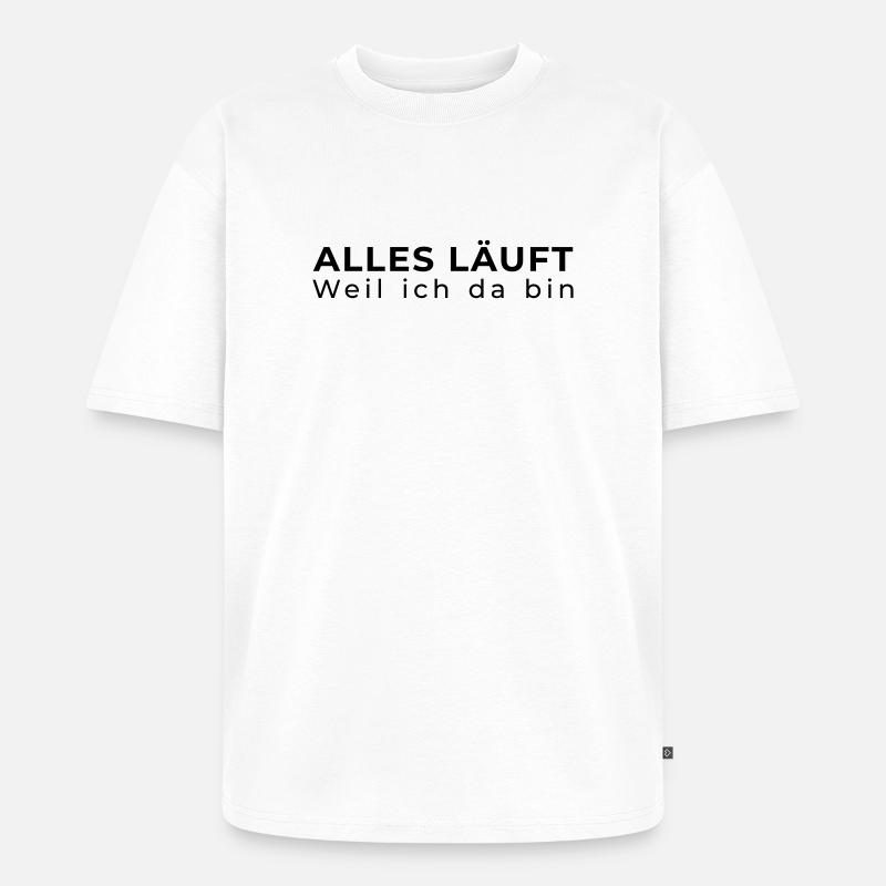 Alles läuft – IT Administrator - Unisex Premium Oversized Bio T-Shirt - Weiß