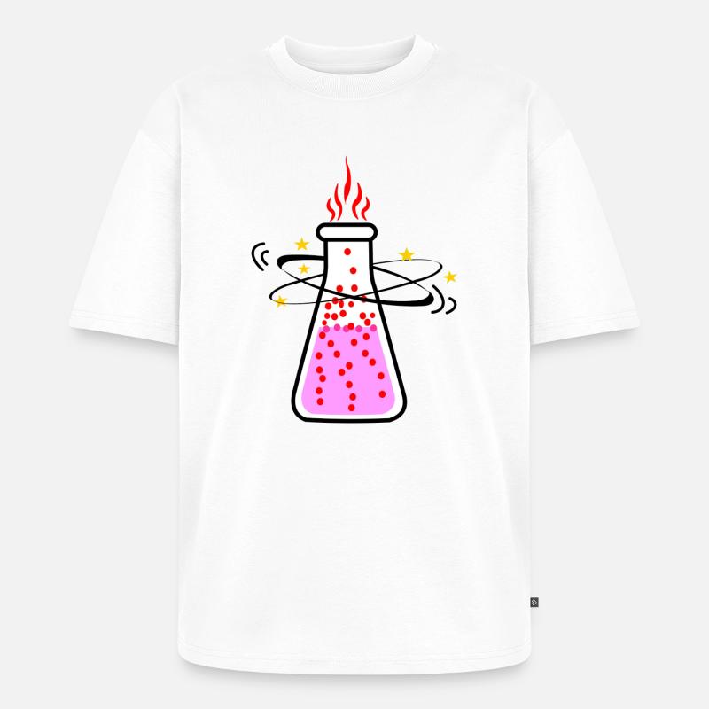 Gift oder Zaubertrank - Unisex Premium Oversized Bio T-Shirt - Weiß