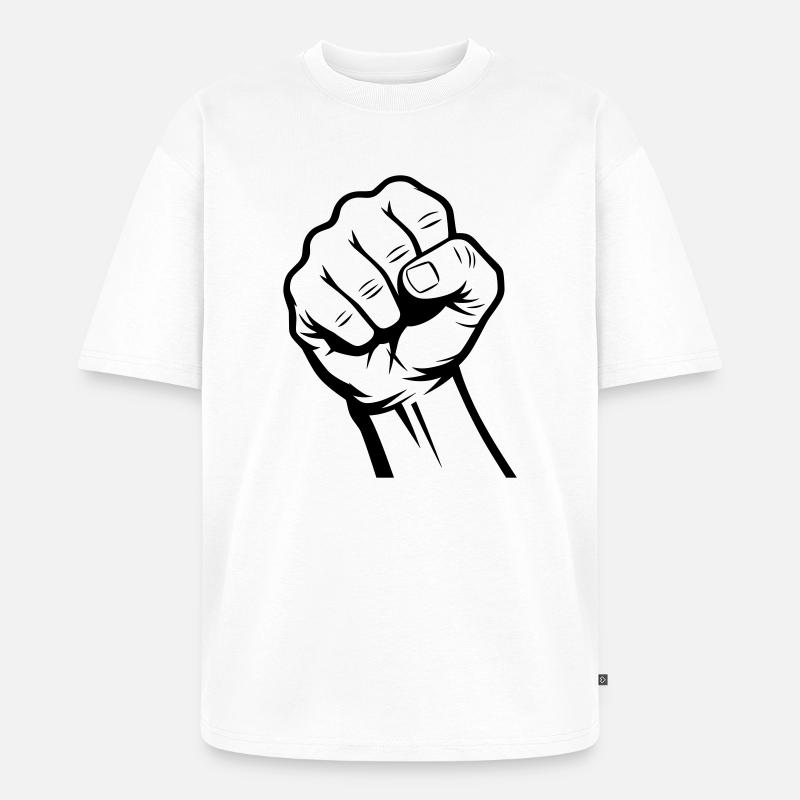 Faust - Unisex Premium Oversized Bio T-Shirt - Weiß