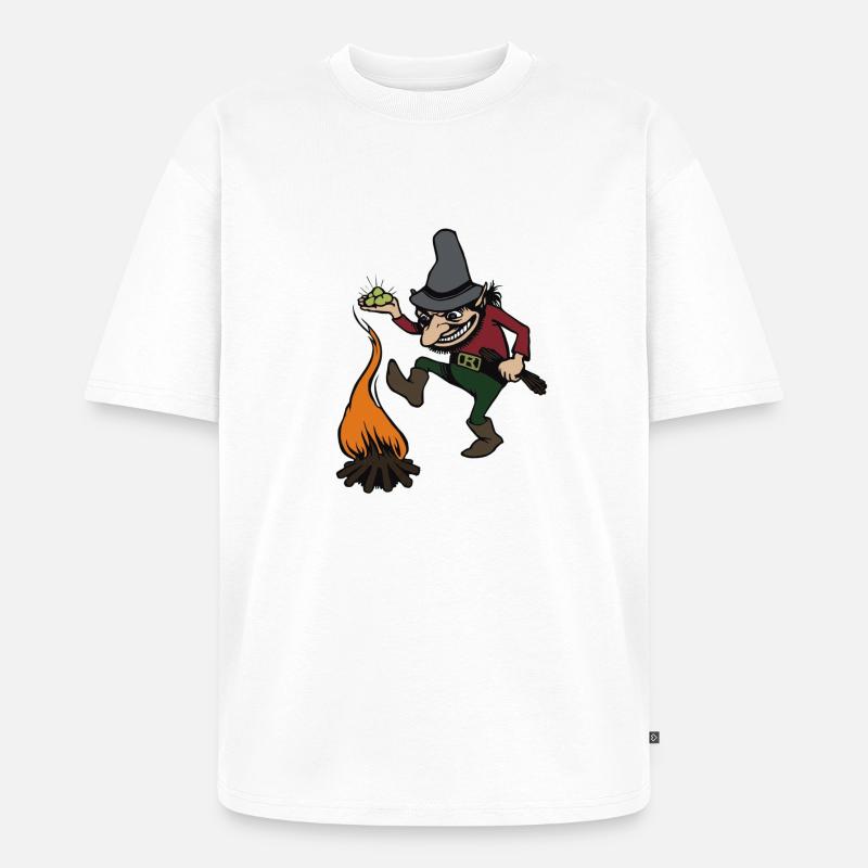 Rumpelstilzchen - Unisex Premium Oversized Bio T-Shirt - Weiß