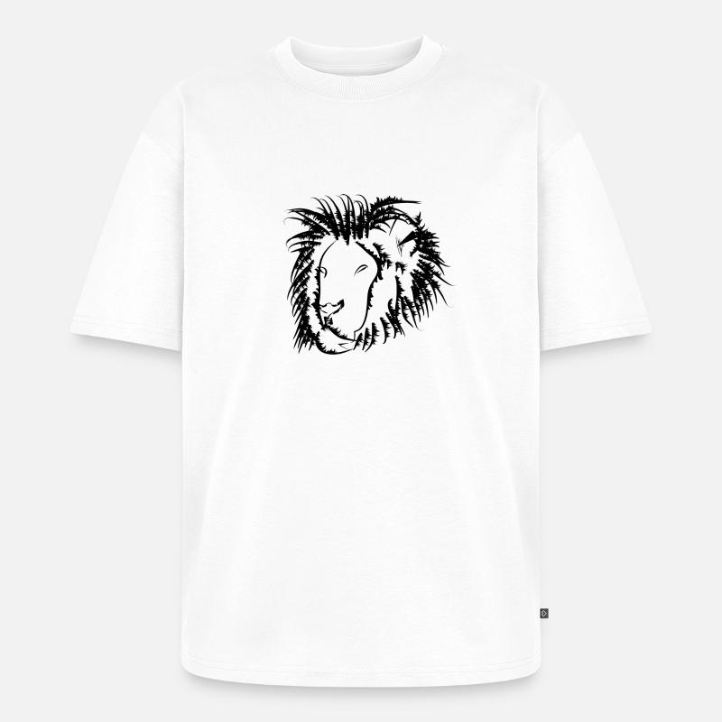 Loewe - Unisex Premium Oversized Bio T-Shirt - Weiß