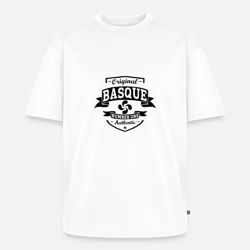 20679DA5 D7CC 4A3E A0E1 0B8536E75CE2 - Unisex Premium Oversized Bio T-Shirt - Weiß