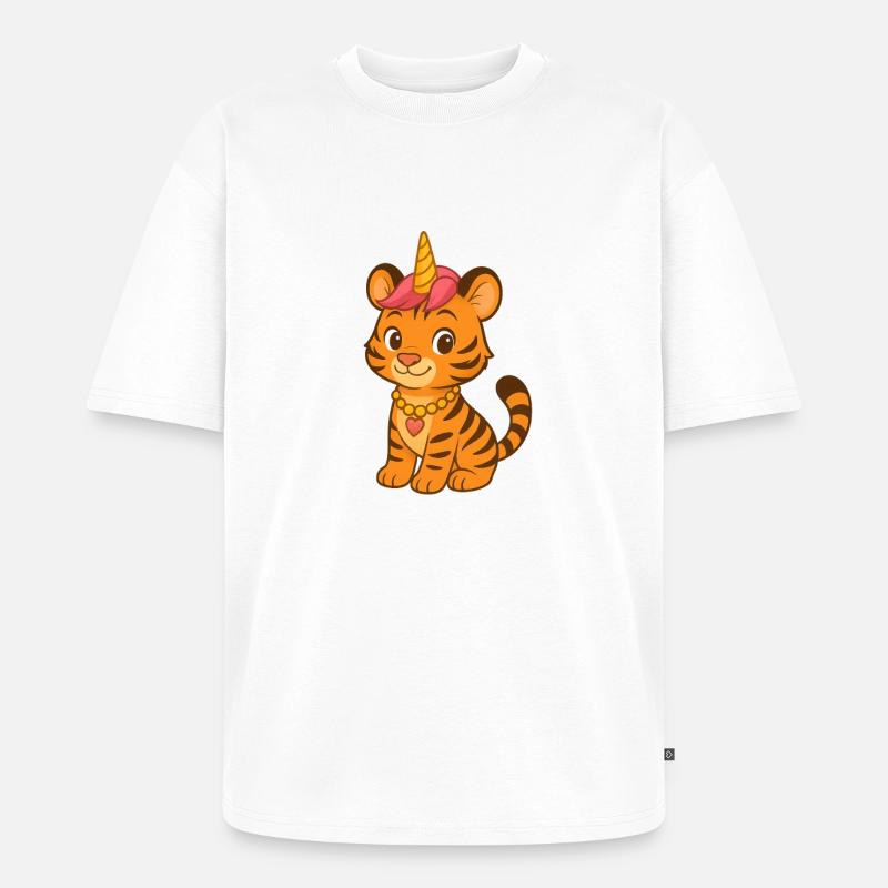 3FB915EE-0D84-48D6-9A40-E3549CD1DBD6 - Unisex Premium Oversized Bio T-Shirt - Weiß