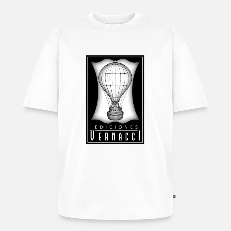 Vernacci Editionslogo - Unisex Premium Oversized Bio T-Shirt - Weiß
