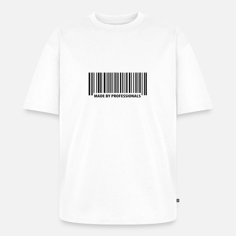 Made by Professionals - Unisex Premium Oversized Bio T-Shirt - Weiß