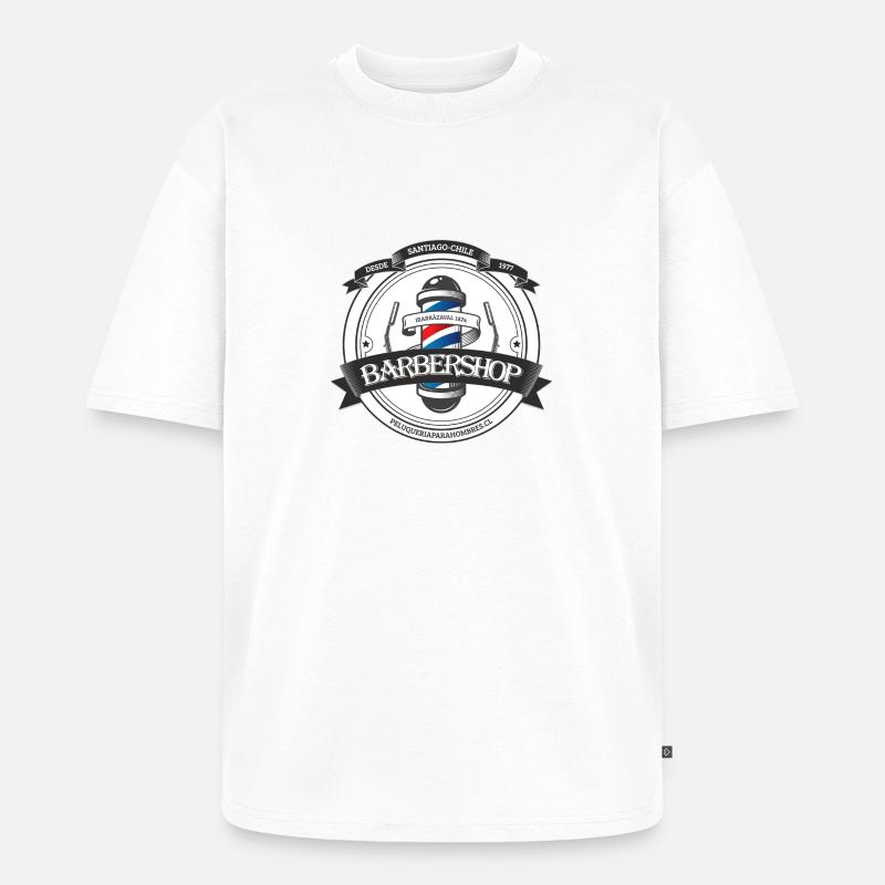 ich logo_pph_negro - Unisex Premium Oversized Bio T-Shirt - Weiß