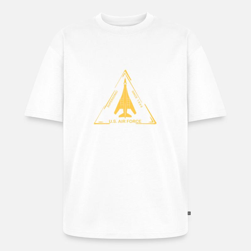 B1-B Lancer - Unisex Premium Oversized Bio T-Shirt - Weiß