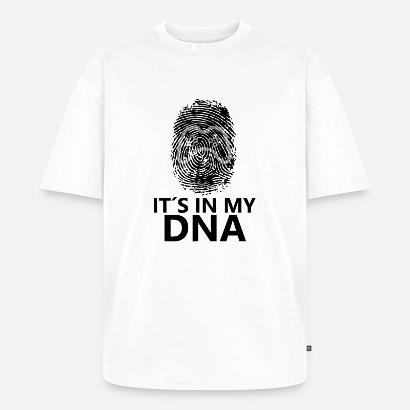 Its in my dna - Unisex Premium Oversized Bio T-Shirt - Weiß