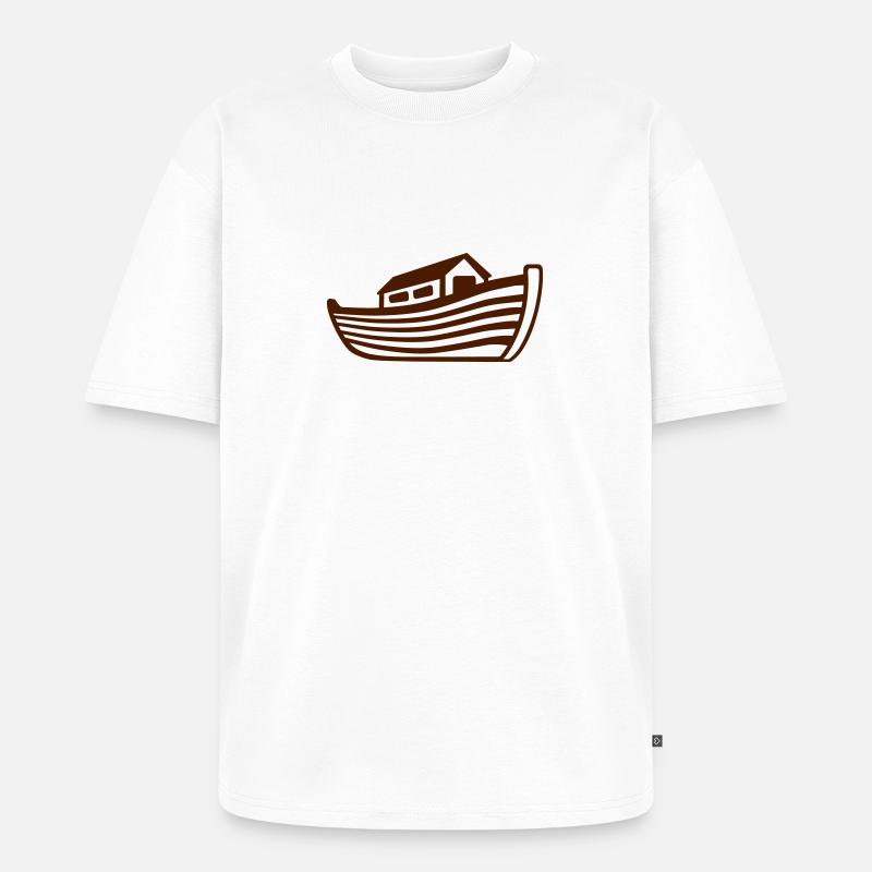 Arche Noah - Unisex Premium Oversized Bio T-Shirt - Weiß