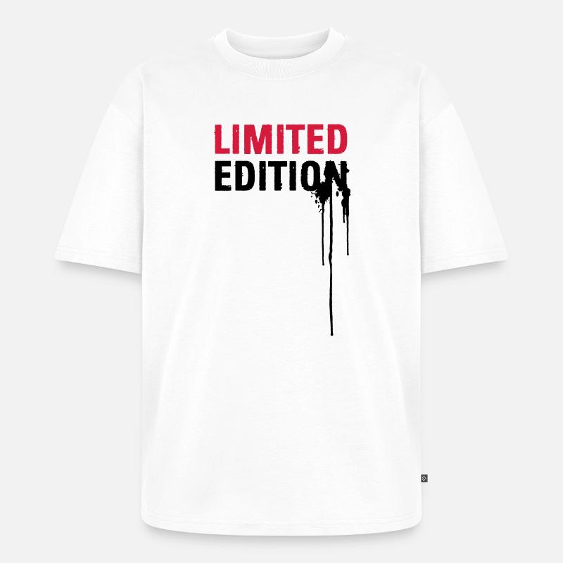 Limited Edition - Unisex Premium Oversized Bio T-Shirt - Weiß