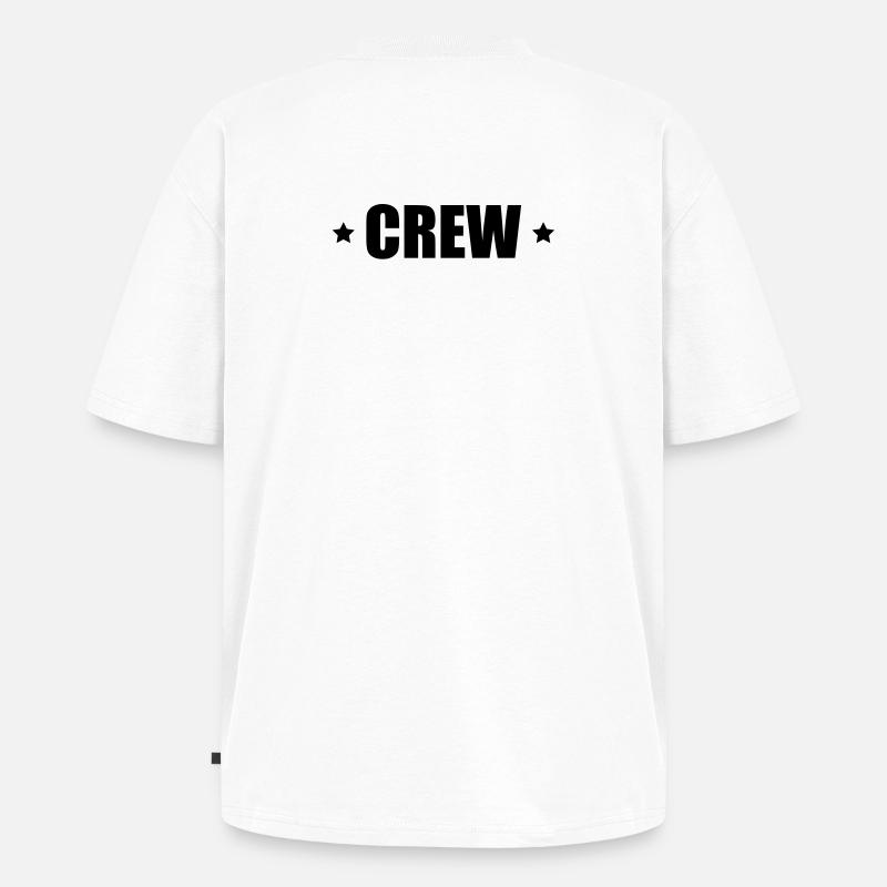 L'équipage d'un astérisque - T-shirt Premium bio oversize Unisexe - blanc